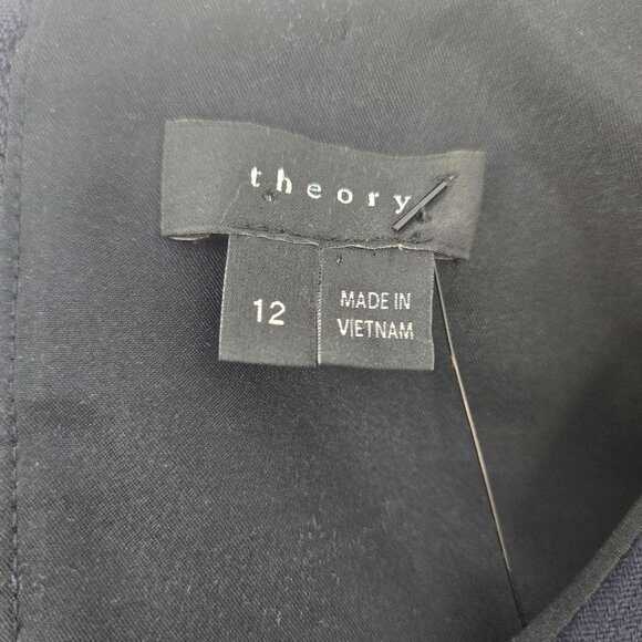 Theory Colorblock Sleeveless Shift Dress Size 12 - Picture 3 of 7